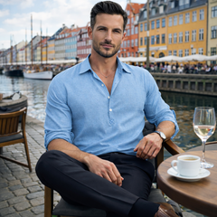 Preston™ Classic Cotton & Linen Shirt