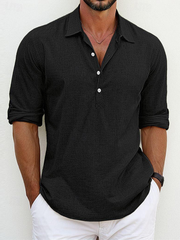 Preston™ Classic Cotton & Linen Shirt
